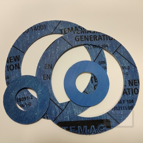 Tesnenie prir.mat. AFG 330- para 114x162x2 DN100 PN16